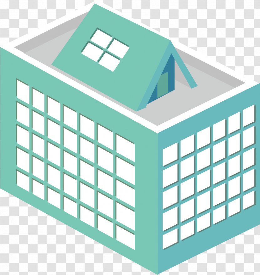 Rubiks Cube Puzzle V-Cube 7 - Magic - Green Building Transparent PNG