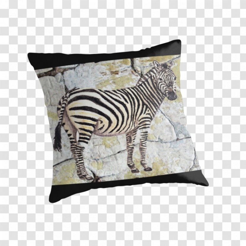 Zebra Throw Pillows Cushion Blanket Transparent PNG