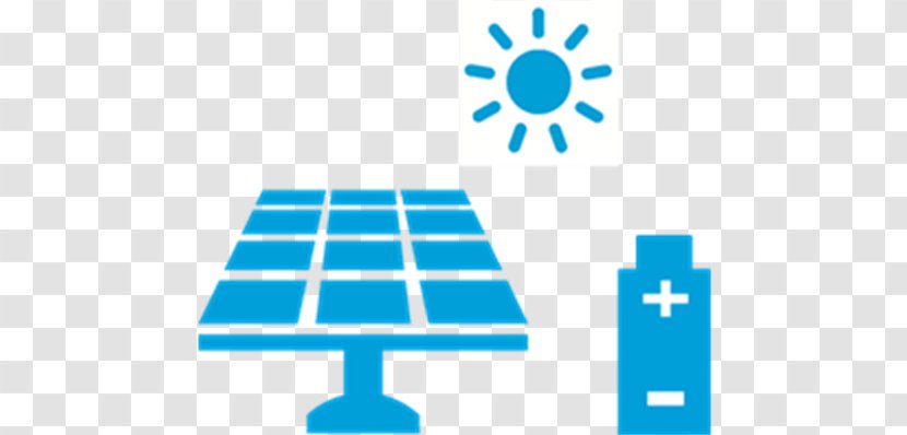 Solar Power Energy Panels Photovoltaic System Management - Azure Transparent PNG