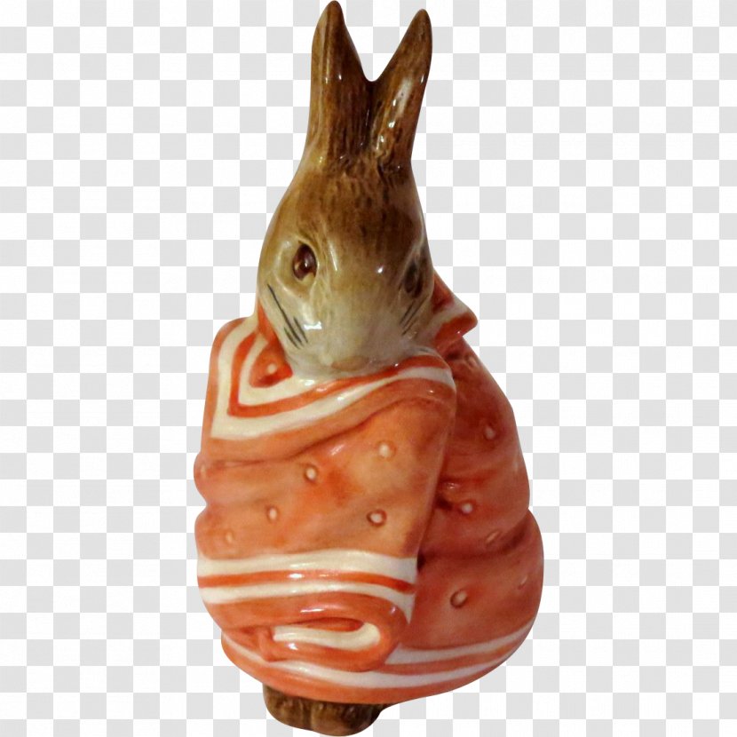 Ceramic Hare Figurine Animal - Peter Rabbit Transparent PNG