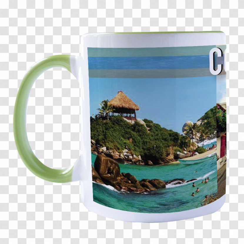 Coffee Cup Tayrona National Natural Park Mug - Drinkware Transparent PNG