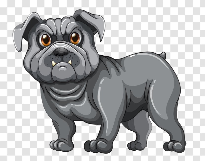 Pug Shar Pei Puppy Dog Breed Companion - Cuteness - Cartoon Transparent PNG