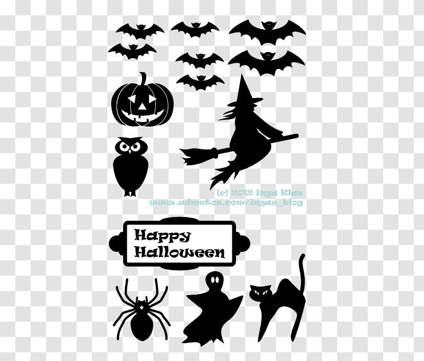 Halloween Costume Party - Monochrome Transparent PNG