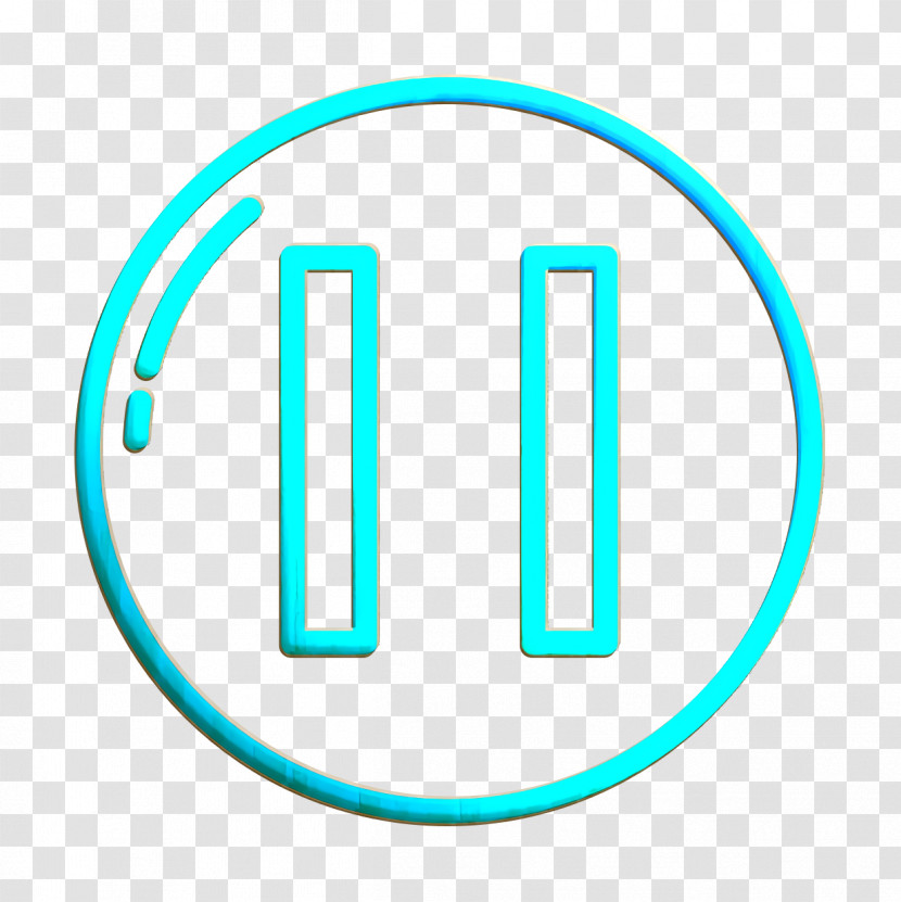UI Icon Pause Button Icon Transparent PNG