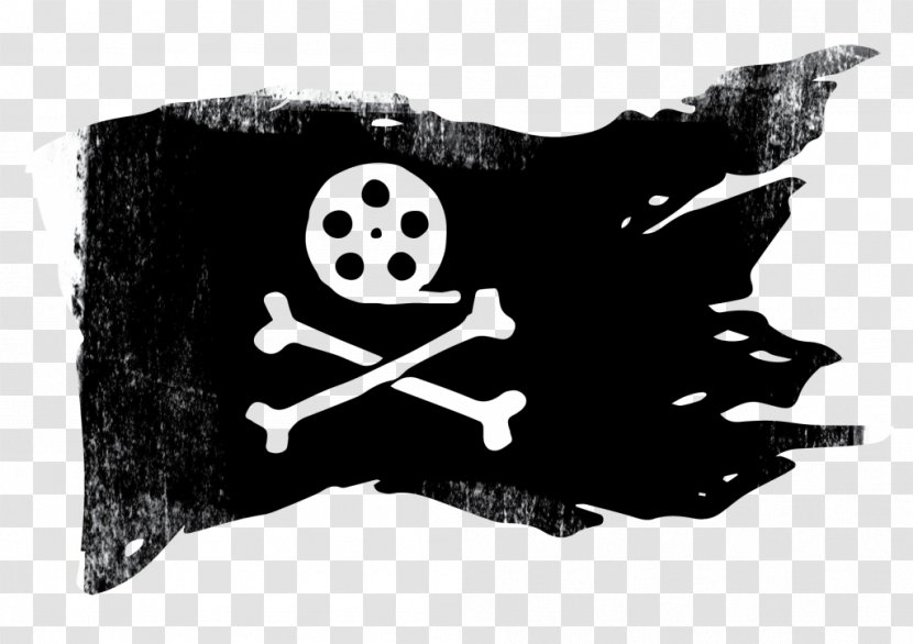 Jolly Roger Piracy Decal Clip Art - Autocad Dxf - Flag Transparent PNG