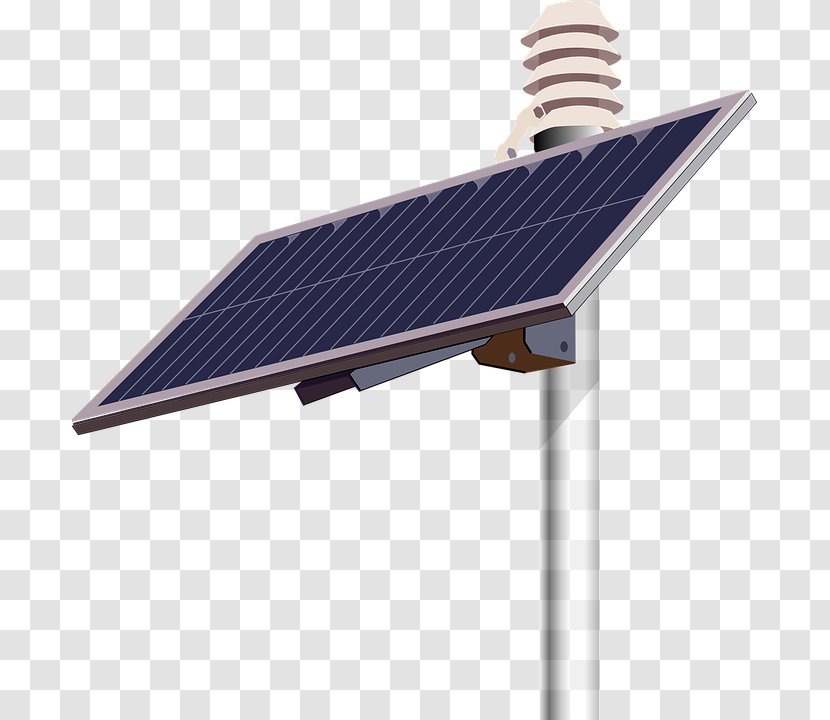 Solar Panels Energy Power Cell Clip Art - Roof Transparent PNG