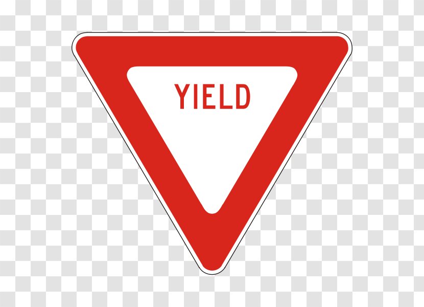 Yield Sign Traffic Stop Regulatory Manual On Uniform Control Devices - Light Transparent PNG