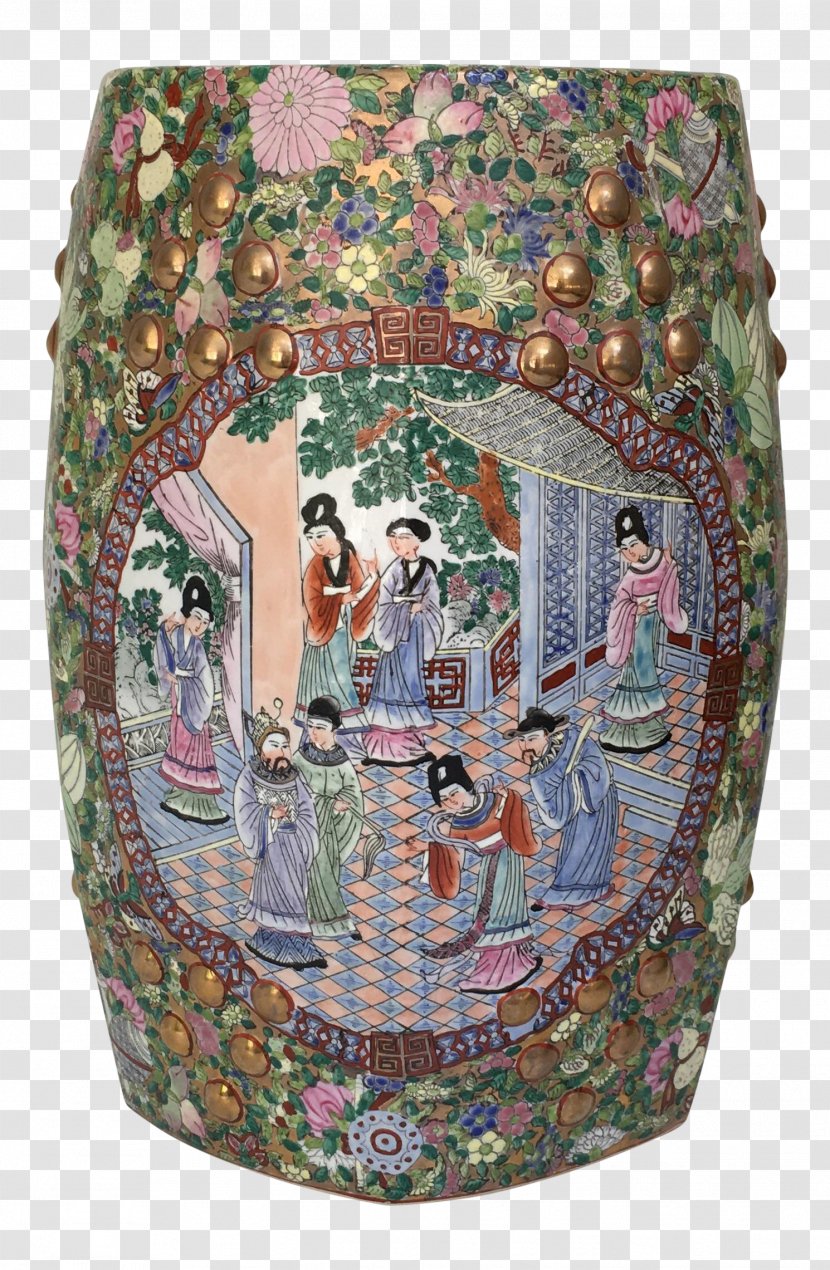 Vase Porcelain Tapestry Transparent PNG
