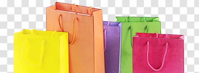 Plastic Bag Background - Packaging And Labeling - Luggage Bags Paper Transparent PNG