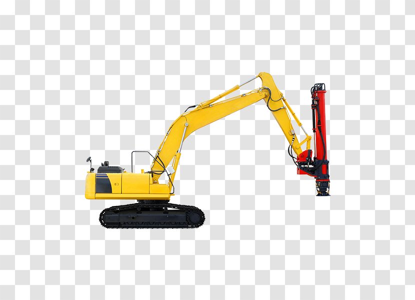 Augers Tool Heavy Machinery Image - Pile Driver Transparent PNG
