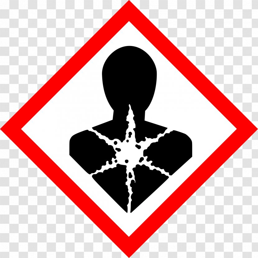 Globally Harmonized System Of Classification And Labelling Chemicals Carcinogen GHS Hazard Pictograms Reproductive Toxicity - Cancer Symbol Transparent PNG