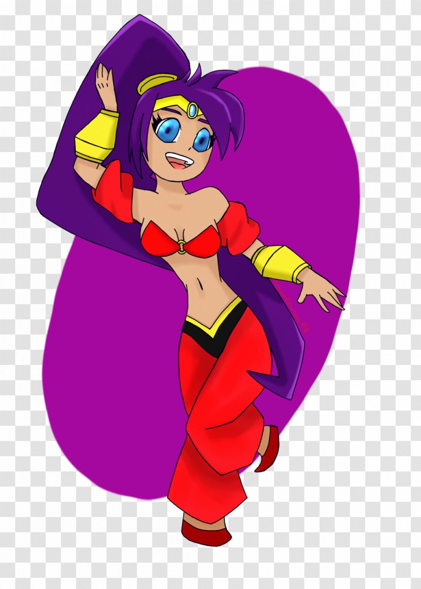 Shantae: Half-Genie Hero Fan Art Illustration Image DeviantArt - Pajamas - Shantae Transparent PNG