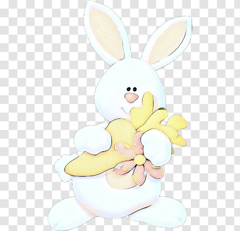 Easter Bunny Cartoon - Rabbits And Hares Transparent PNG