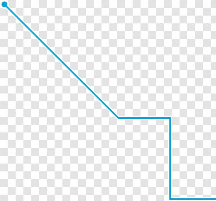 Line Angle Point Font - Blue - Effect Transparent PNG