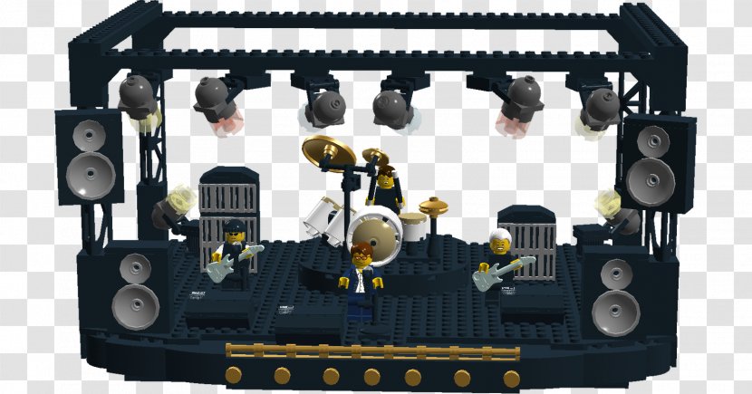 Musical Ensemble Concert Lego Minifigure - Cartoon - Stage Transparent PNG