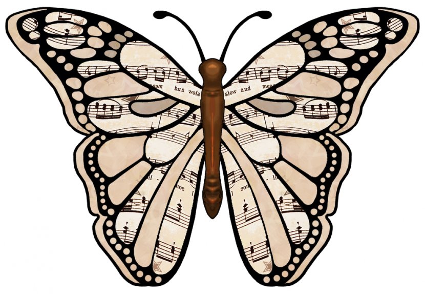Butterfly Drawing Clip Art - Stick Figure Transparent PNG