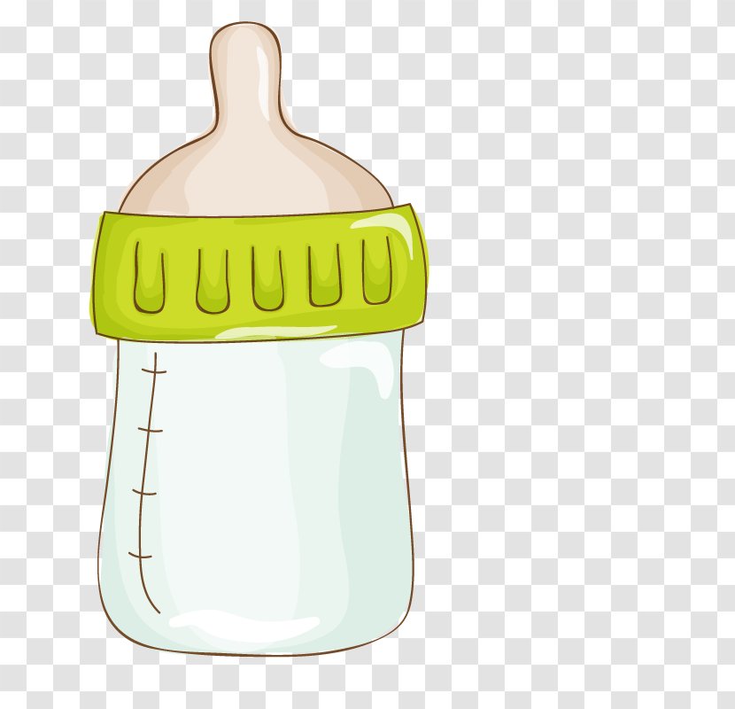 Baby Bottles Water Glass Bottle - Biberon Flyer Transparent PNG