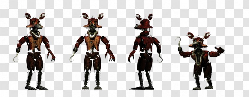 Five Nights At Freddy's 4 3 Nightmare - Toy - Foxy Transparent PNG