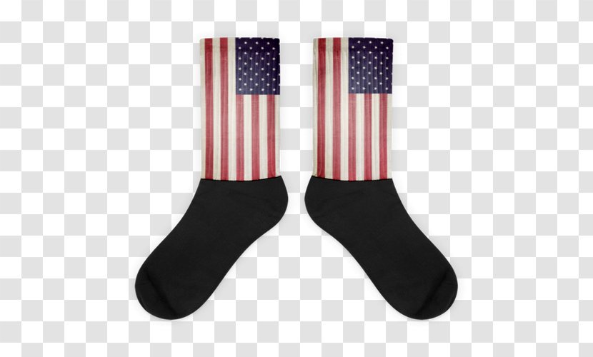 Flag Of The United States Sock T-shirt Kappa - Tree Transparent PNG