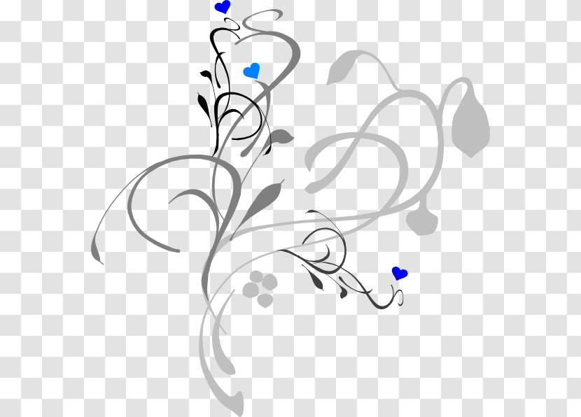 Clip Art - Area - Vine Sketch Transparent PNG