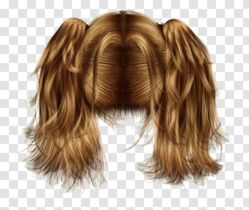 Wig Adobe Photoshop Long Hair - Coloring - Xp Transparent PNG