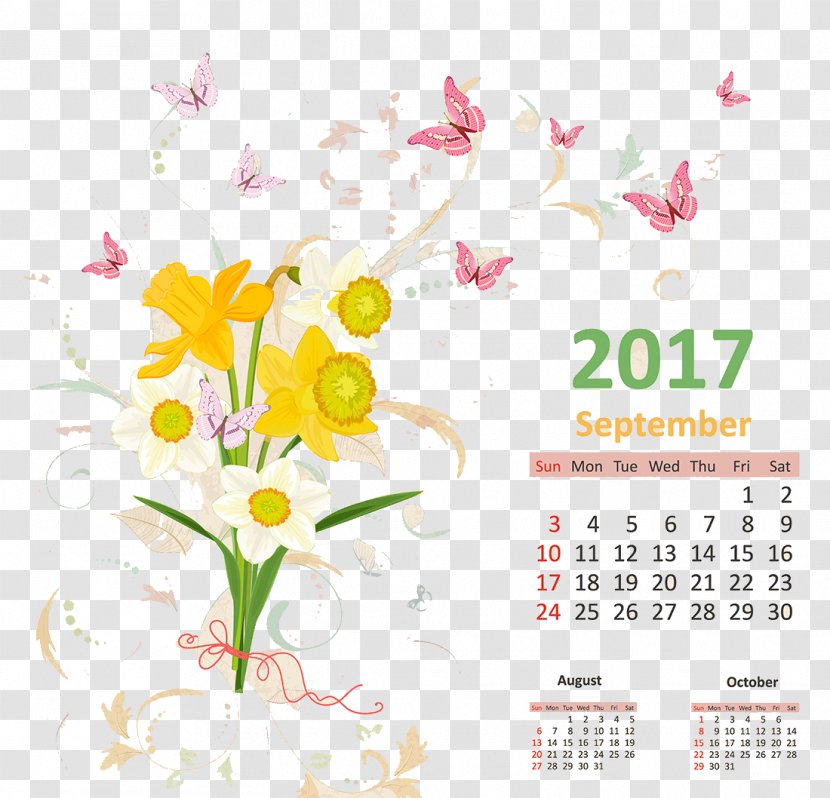 Calendar December - Flowering Plant Transparent PNG