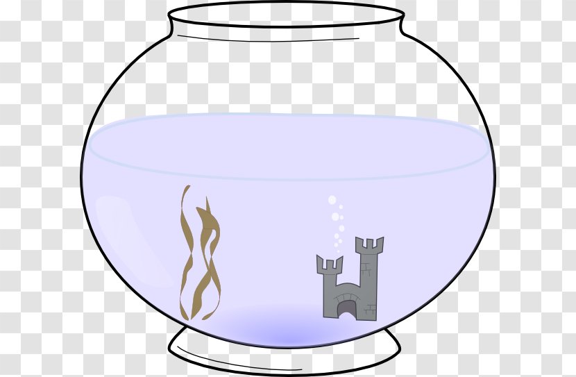 Goldfish Bowl Clip Art - Material - Fish Tank Transparent PNG