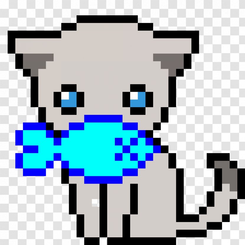 Cat Pixel Art Minecraft Image - Sprite Transparent PNG