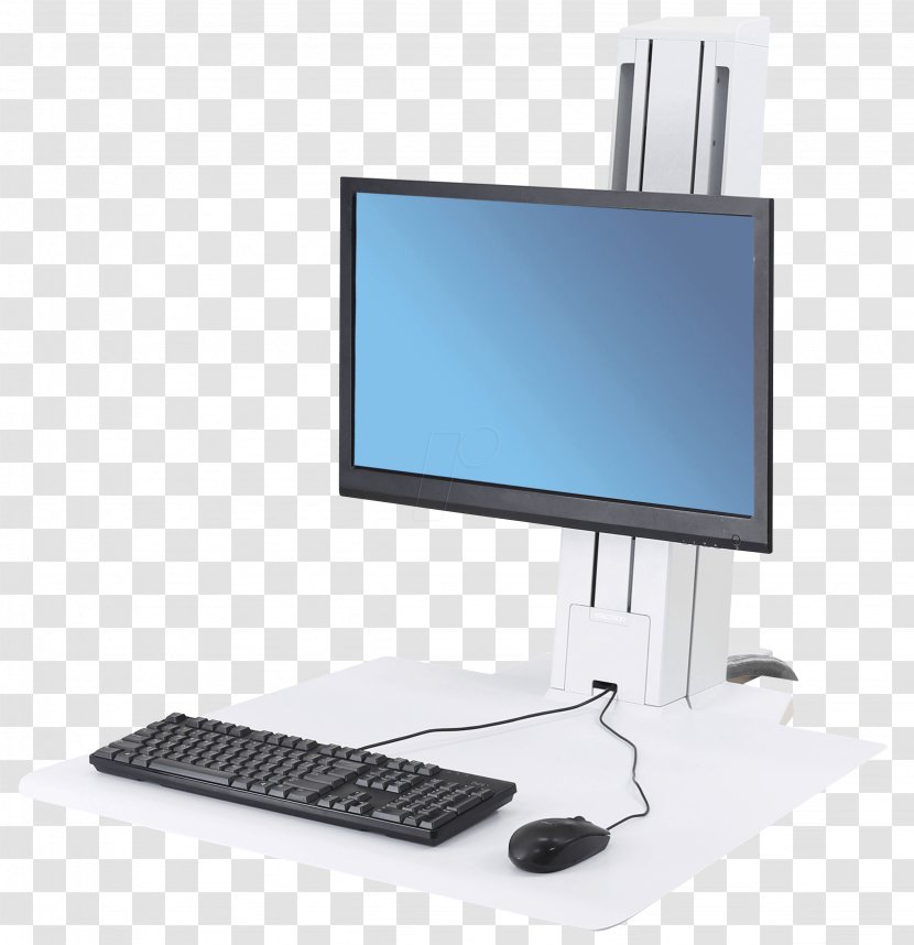 Desktop Computers Computer Monitors Personal Display Device - Desk - Monitor Transparent PNG
