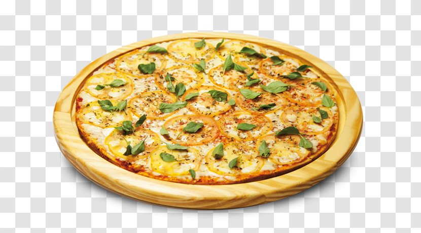 California-style Pizza Sicilian Margherita Quiche - European Food Transparent PNG