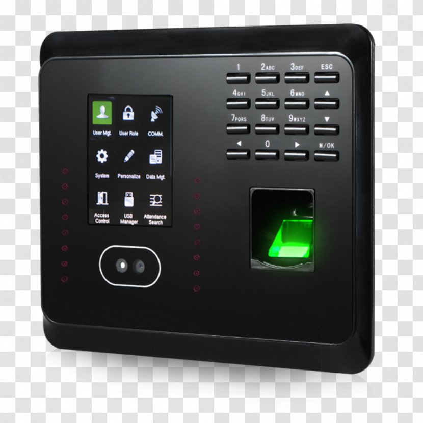 Facial Recognition System Access Control Biometrics Fingerprint Fingerabdruckscanner - Zkteco - Digital Data Transparent PNG