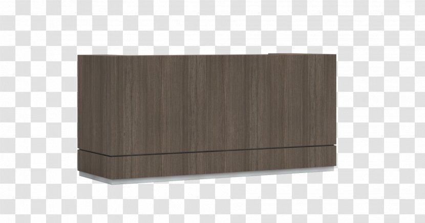 Plywood Wood Stain Furniture Angle - Reception Desk Transparent PNG