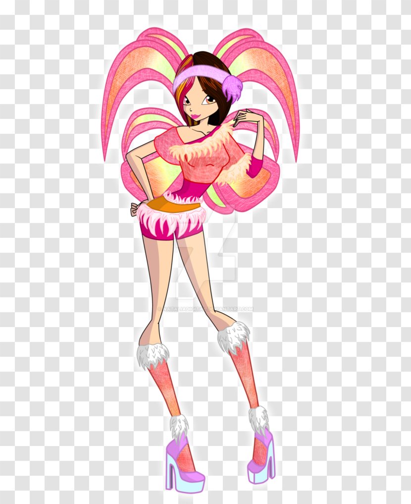 Illustration Cartoon Pink M Figurine Legendary Creature - Shoe - Crack Dawn Transparent PNG