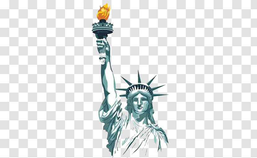 Statue Of Liberty Drawing Image Royalty-free - Tree Transparent PNG