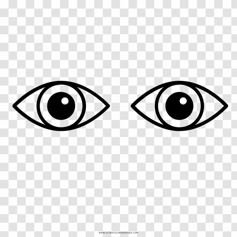 Eye Drawing Coloring Book Visual Perception Ausmalbild Transparent PNG