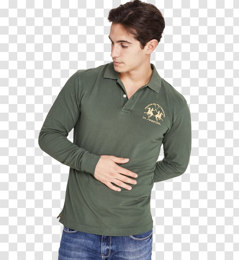 La Martina Sleeve T-shirt Polo Shirt Milo MAN POLO L/S - Argentina Saddles Transparent PNG