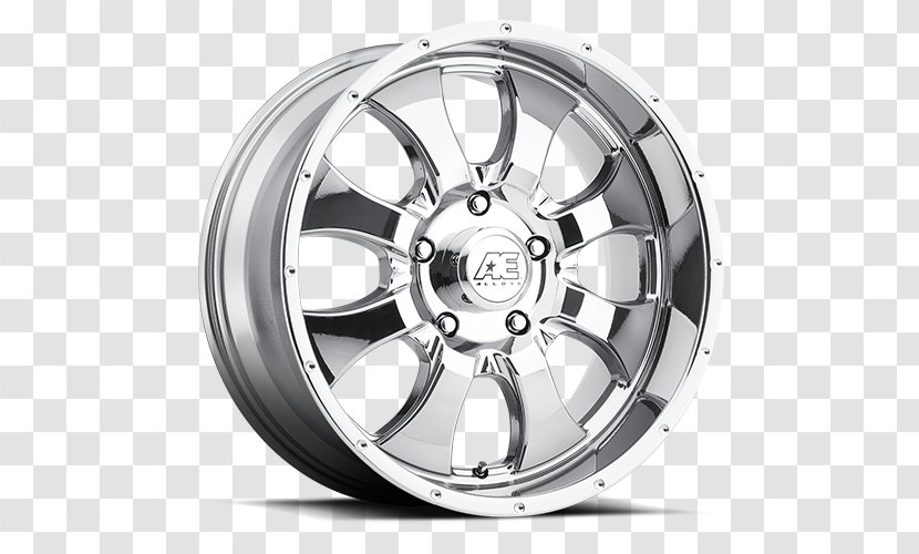 Alloy Wheel Car Tire Rim - Spoke Transparent PNG