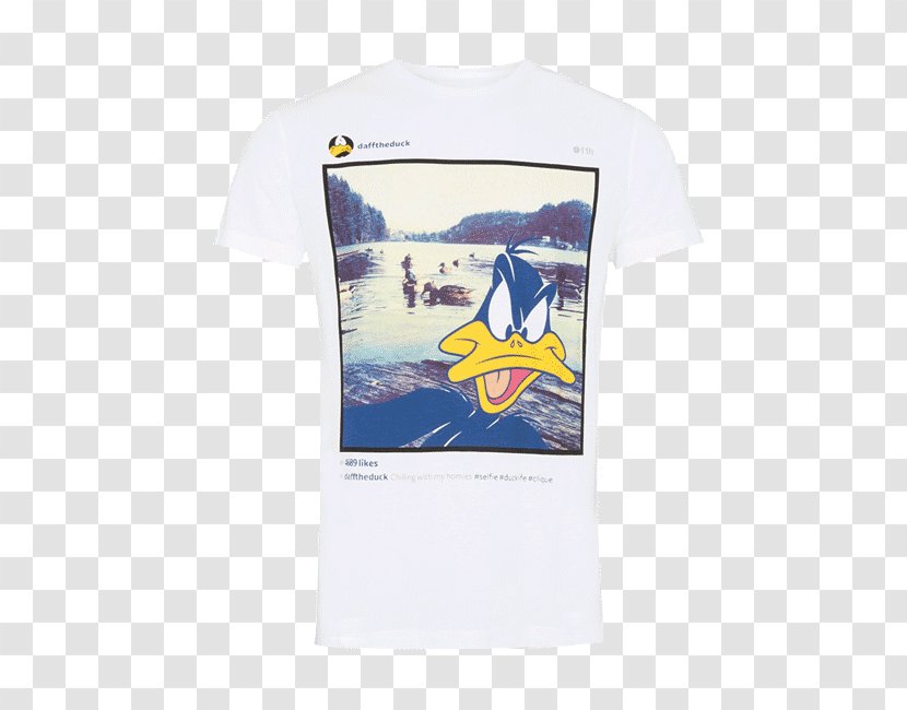 T-shirt Daffy Duck Sleeve Clothing - Tshirt Transparent PNG