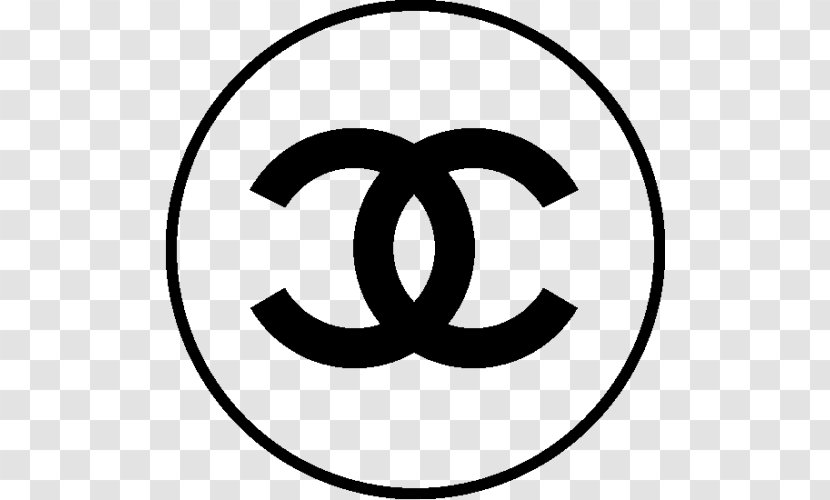 Chanel Logo Graphic Design - Black And White Transparent PNG