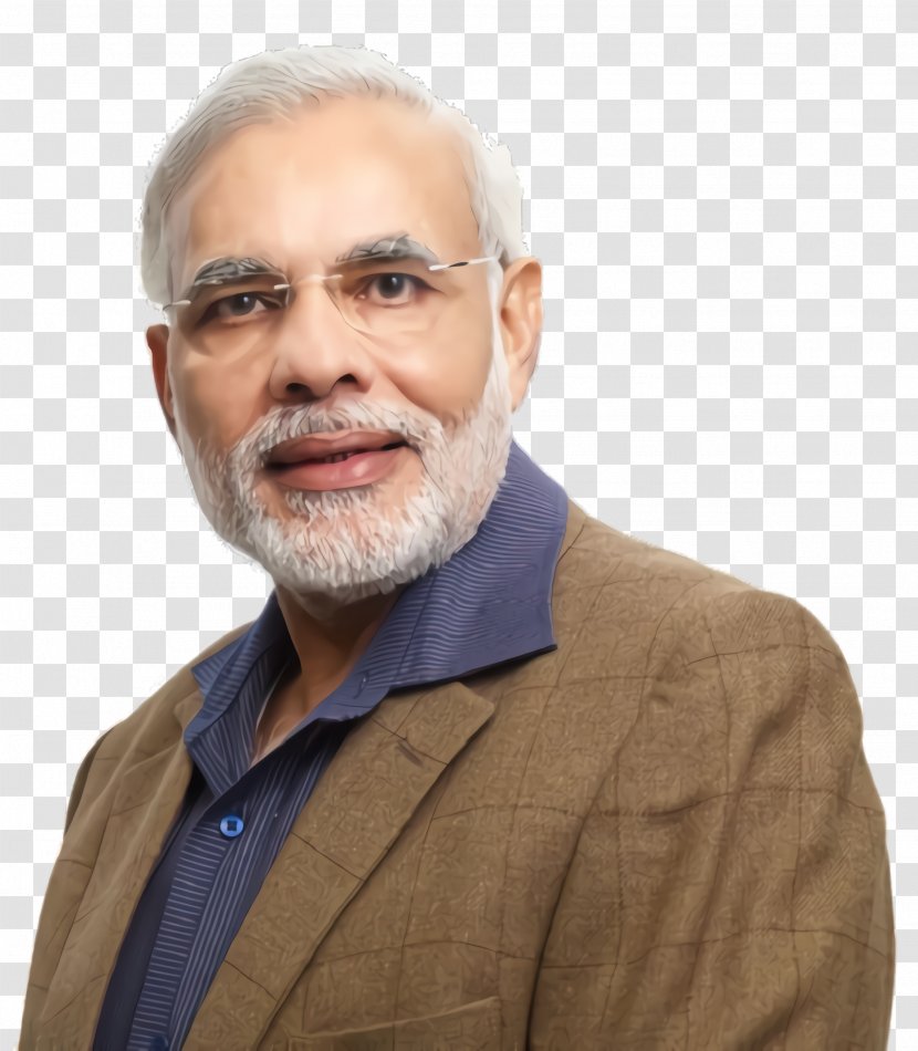 Narendra Modi - Amitabh Bachchan - Portrait Smile Transparent PNG