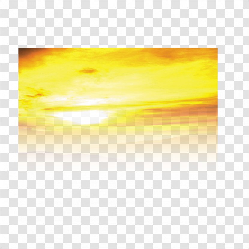 Yellow Pattern - Rectangle - Sunrise Transparent PNG