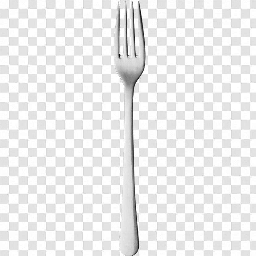 Fork Spoon Black And White - Tableware - Images Transparent PNG