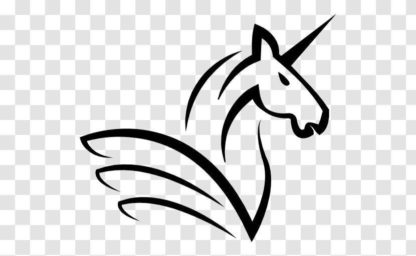 Horse Head Mask Unicorn Logo Transparent PNG