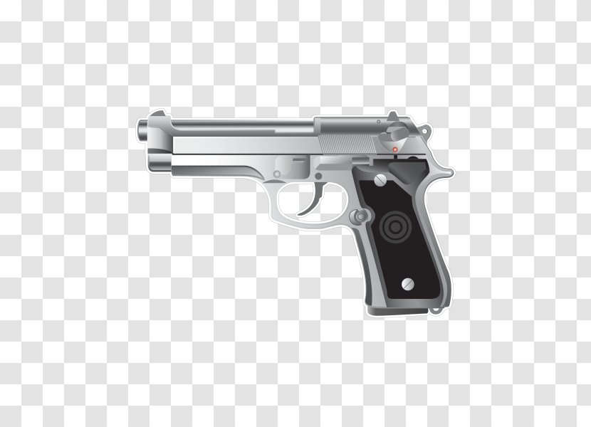 Glock Background - Air Gun - Nickel Transparent PNG
