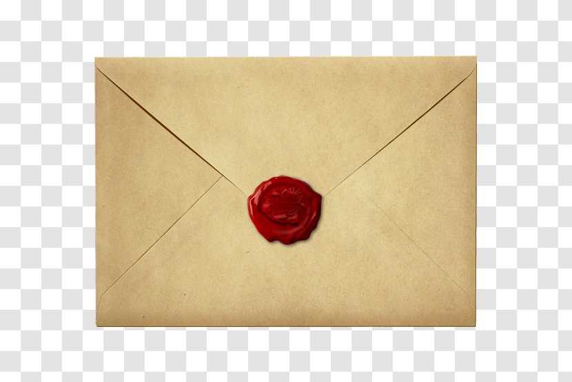 Paper Envelope Sealing Wax Letter - Old Transparent PNG