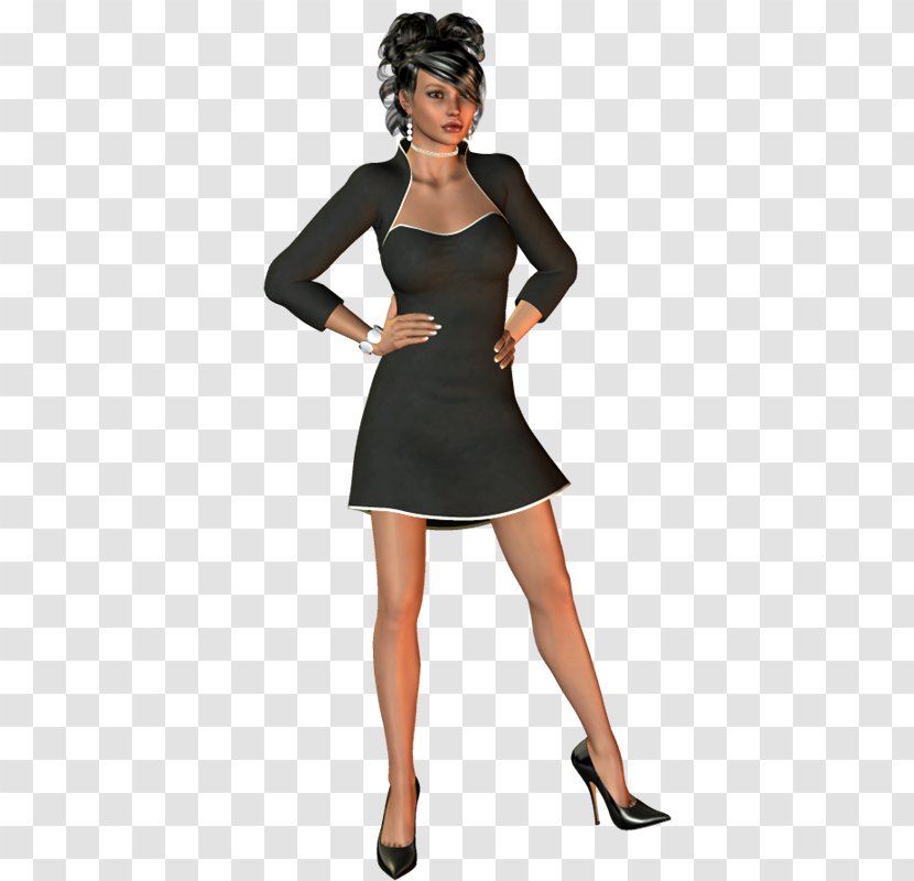 Little Black Dress Clubwear Cocktail Party - Leggings - ็HR Transparent PNG