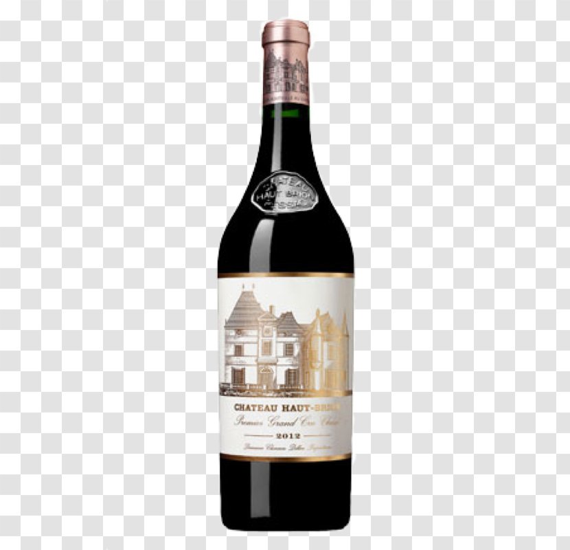 Château Haut-Brion Pessac-Léognan Red Wine - Glass Bottle Transparent PNG