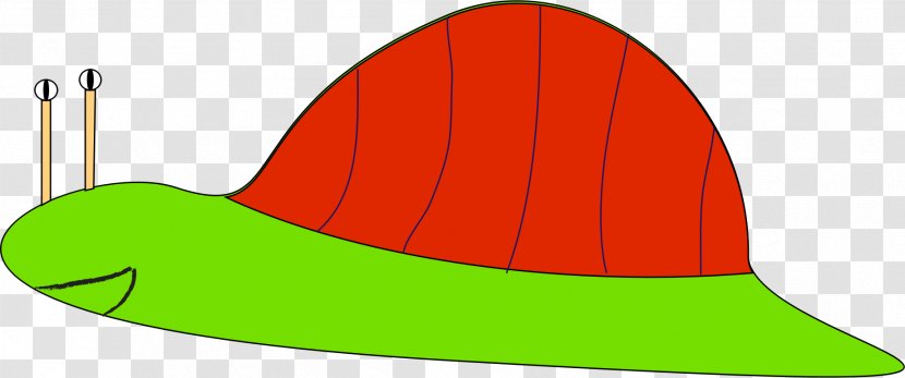 Headgear Hat Cap - Red - Snail Transparent PNG