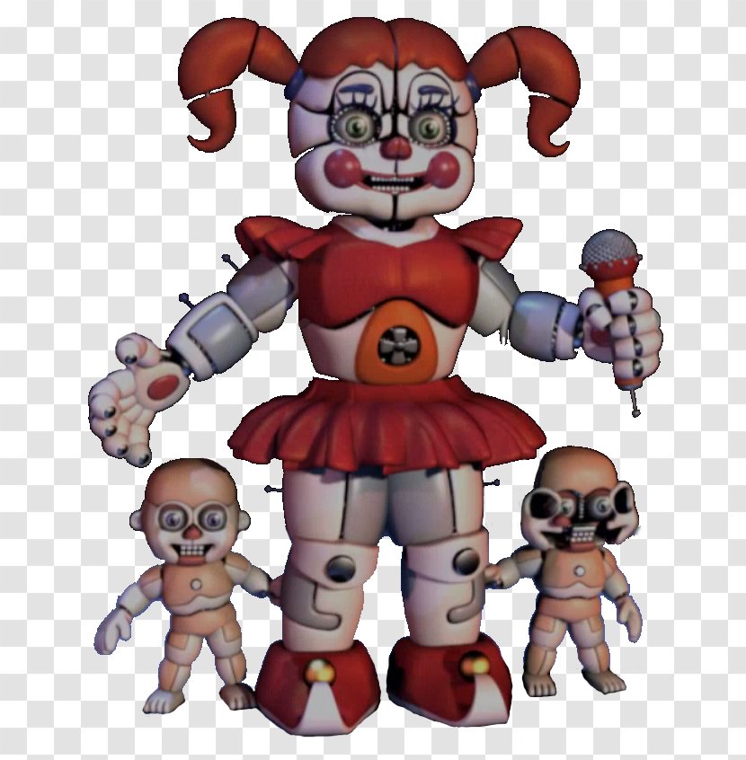 Five Nights At Freddy's: Sister Location Ultimate Custom Night Game Infant Action & Toy Figures - Cartoon - Freddy Fnaf World Transparent PNG