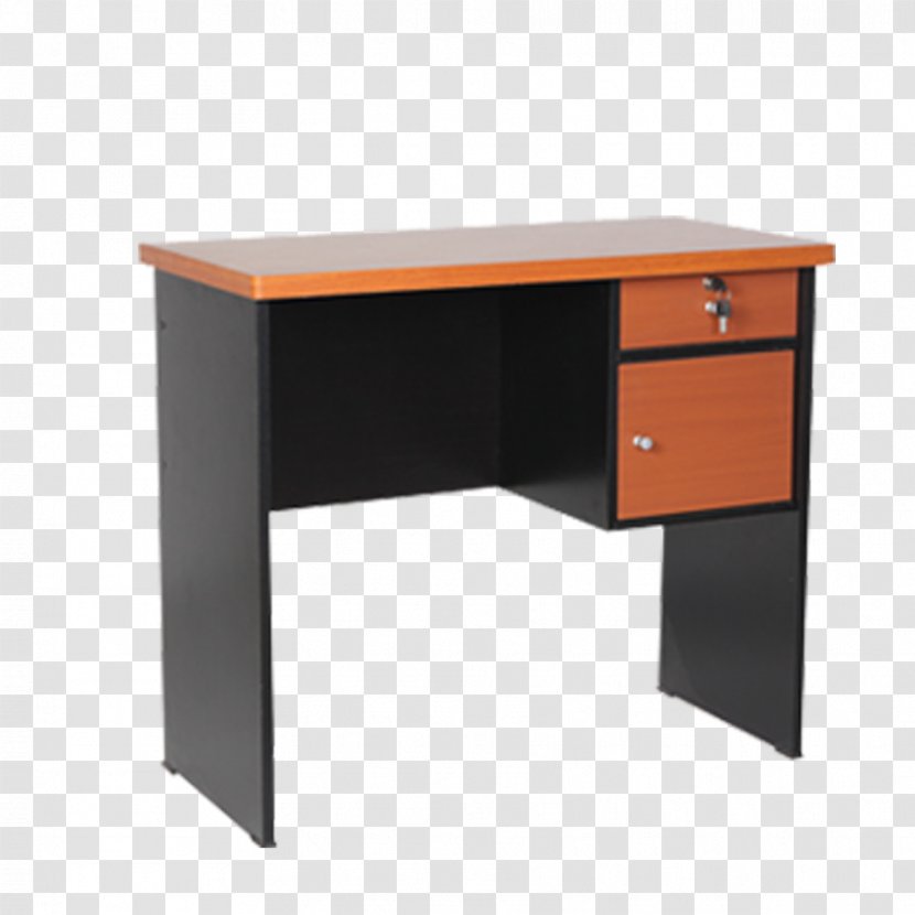 Table Desk Furniture Office Meja Kantor - Drawer Transparent PNG